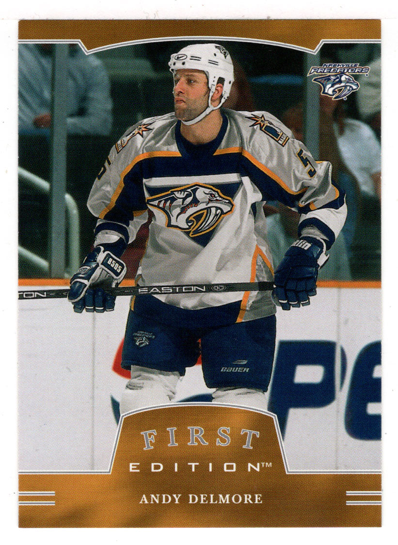 Andy Delmore - Nashville Predators (NHL Hockey Card) 2002-03 Be A Player First Edition # 293 Mint