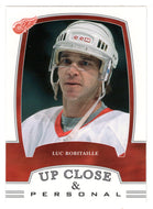 Luc Robitaille - Detroit Red Wings - Up Close & Personal (NHL Hockey Card) 2002-03 Be A Player First Edition # 324 Mint