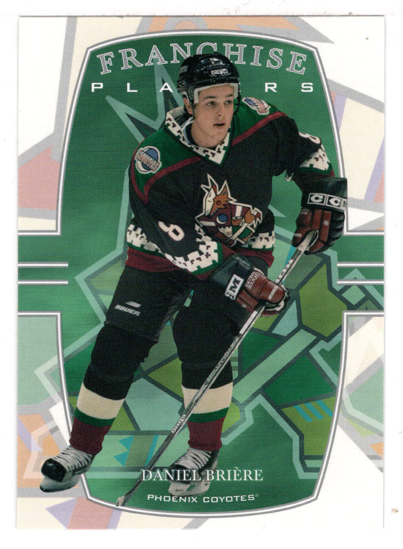 Daniel Briere - Phoenix Coyotes - Franchise Player (NHL Hockey Card) 2002-03 Be A Player First Edition # 363 Mint