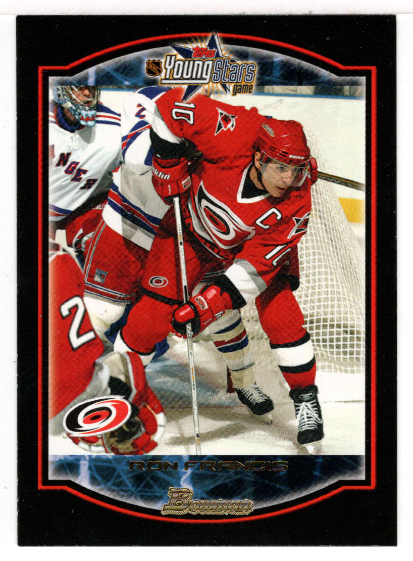 Ron Francis - Carolina Hurricanes (NHL Hockey Card) 2002-03 Bowman Youngstars # 6 Mint