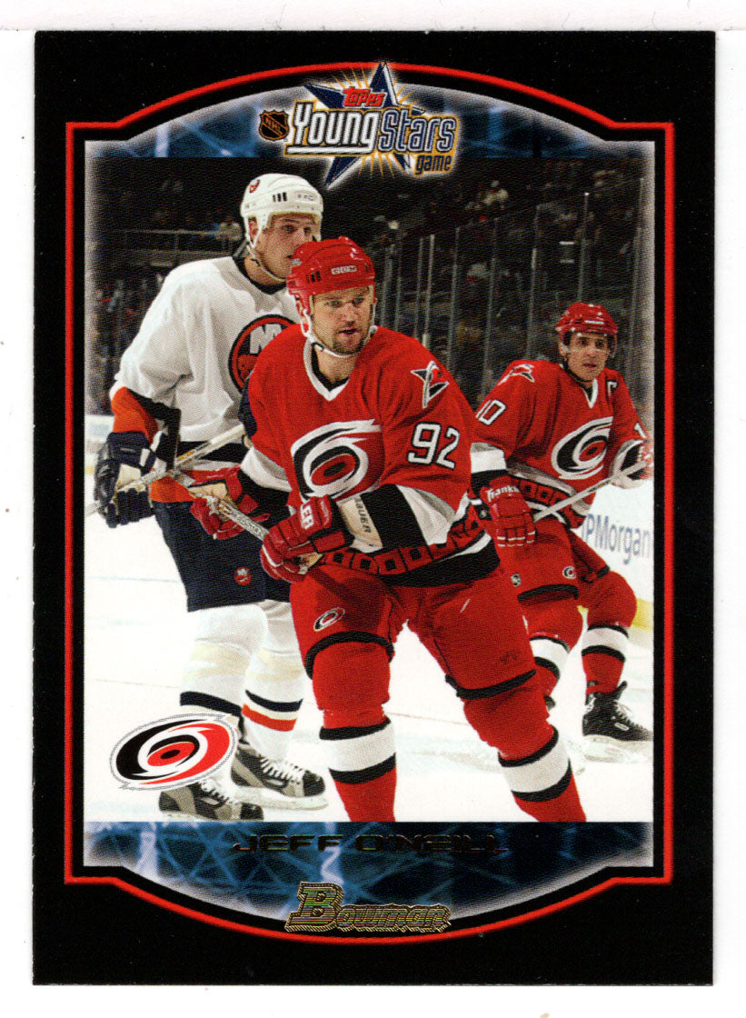 Jeff O'Neill - Carolina Hurricanes (NHL Hockey Card) 2002-03 Bowman Youngstars # 31 Mint