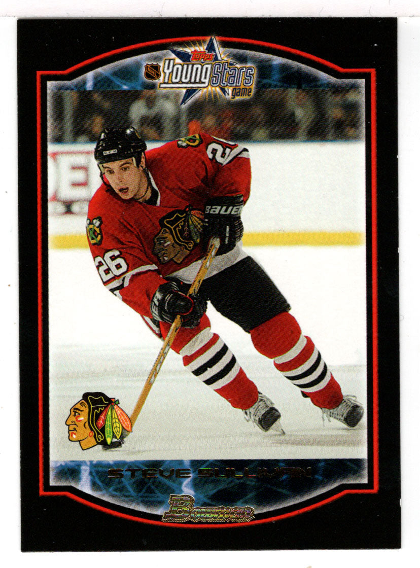 Steve Sullivan - Chicago Blackhawks (NHL Hockey Card) 2002-03 Bowman Youngstars # 54 Mint