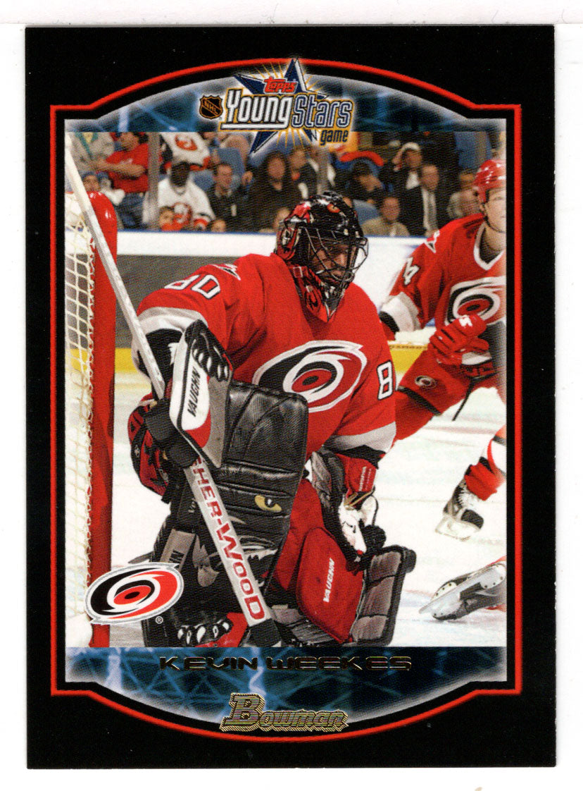 Kevin Weekes - Carolina Hurricanes (NHL Hockey Card) 2002-03 Bowman Youngstars # 60 Mint