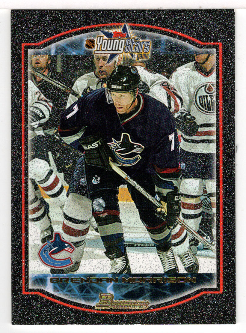 Brendan Morrison - Vancouver Canucks - SILVER (NHL Hockey Card) 2002-03 Bowman Youngstars # 86 Mint
