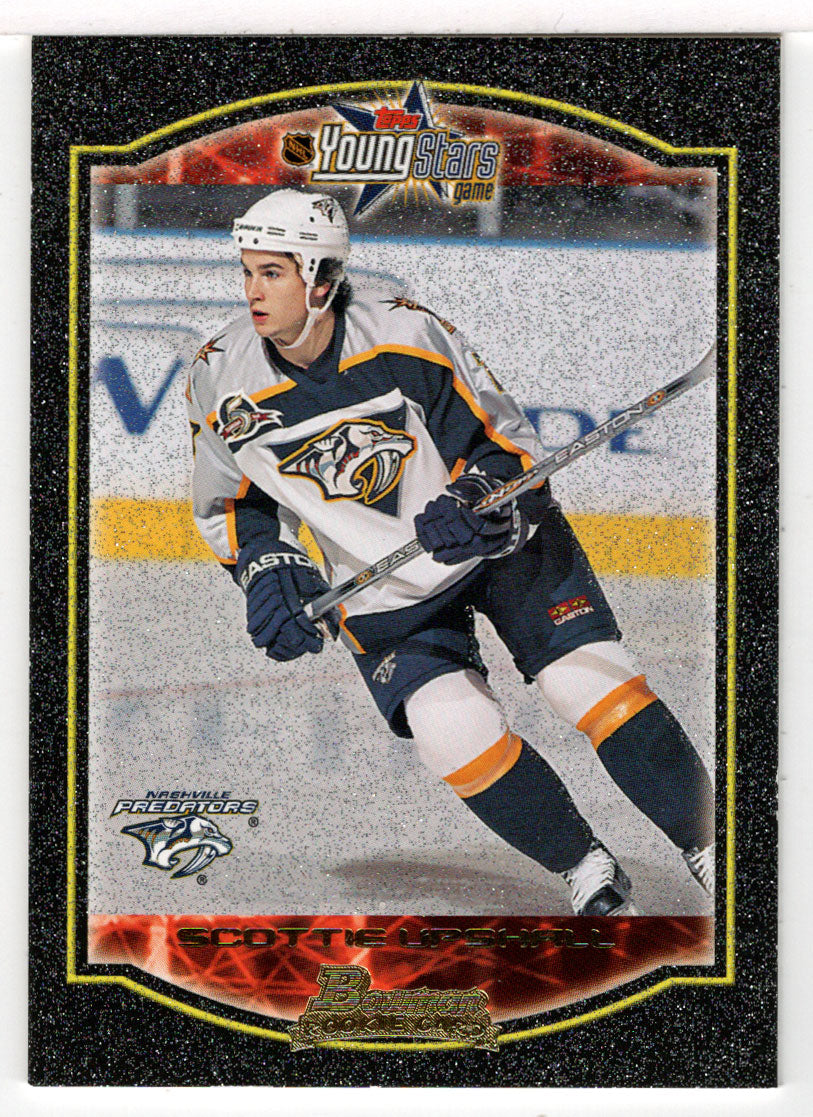 Scottie Upshall - Nashville Predators - SILVER (NHL Hockey Card) 2002-03 Bowman Youngstars # 162 Mint