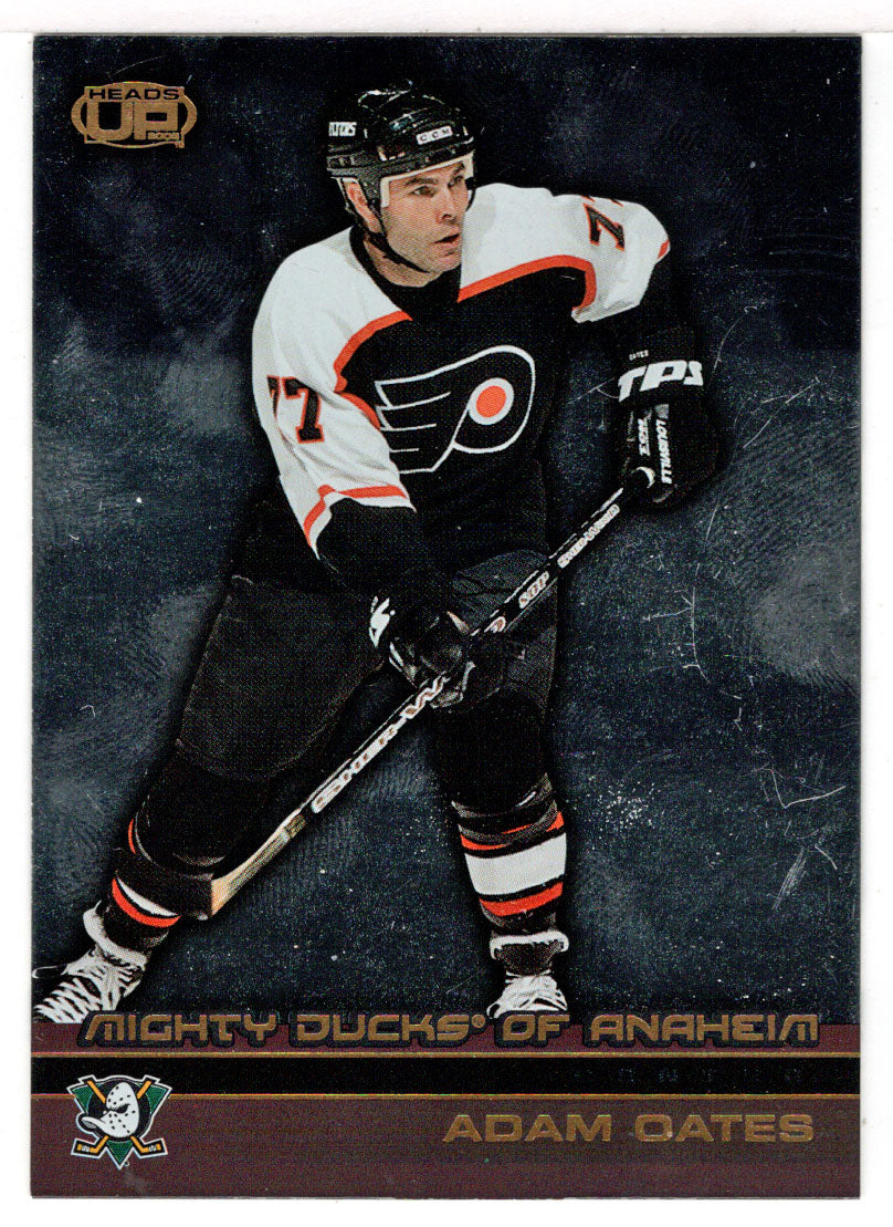 Adam Oates - Anaheim Mighty Ducks (NHL Hockey Card) 2002-03 Heads Up # 3 Mint