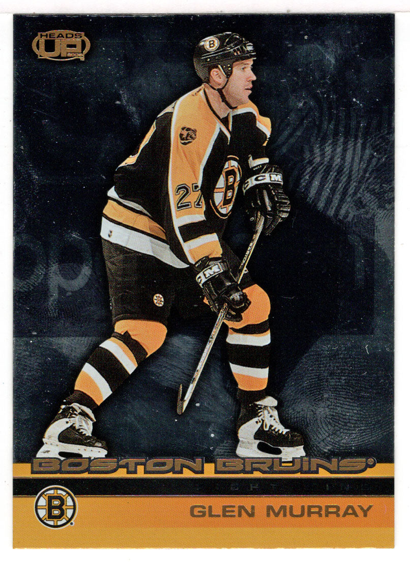 Glen Murray - Boston Bruins (NHL Hockey Card) 2002-03 Heads Up # 8 Mint