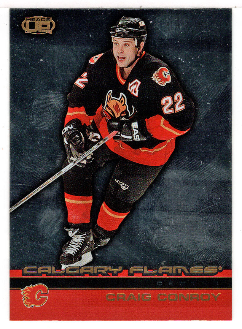 Craig Conroy - Calgary Flames (NHL Hockey Card) 2002-03 Heads Up # 15 Mint