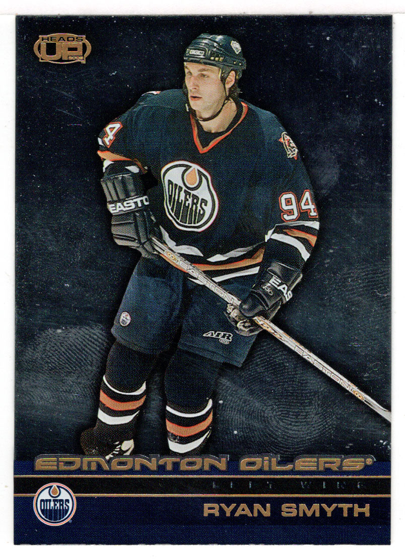 Ryan Smyth - Edmonton Oilers (NHL Hockey Card) 2002-03 Heads Up # 51 Mint