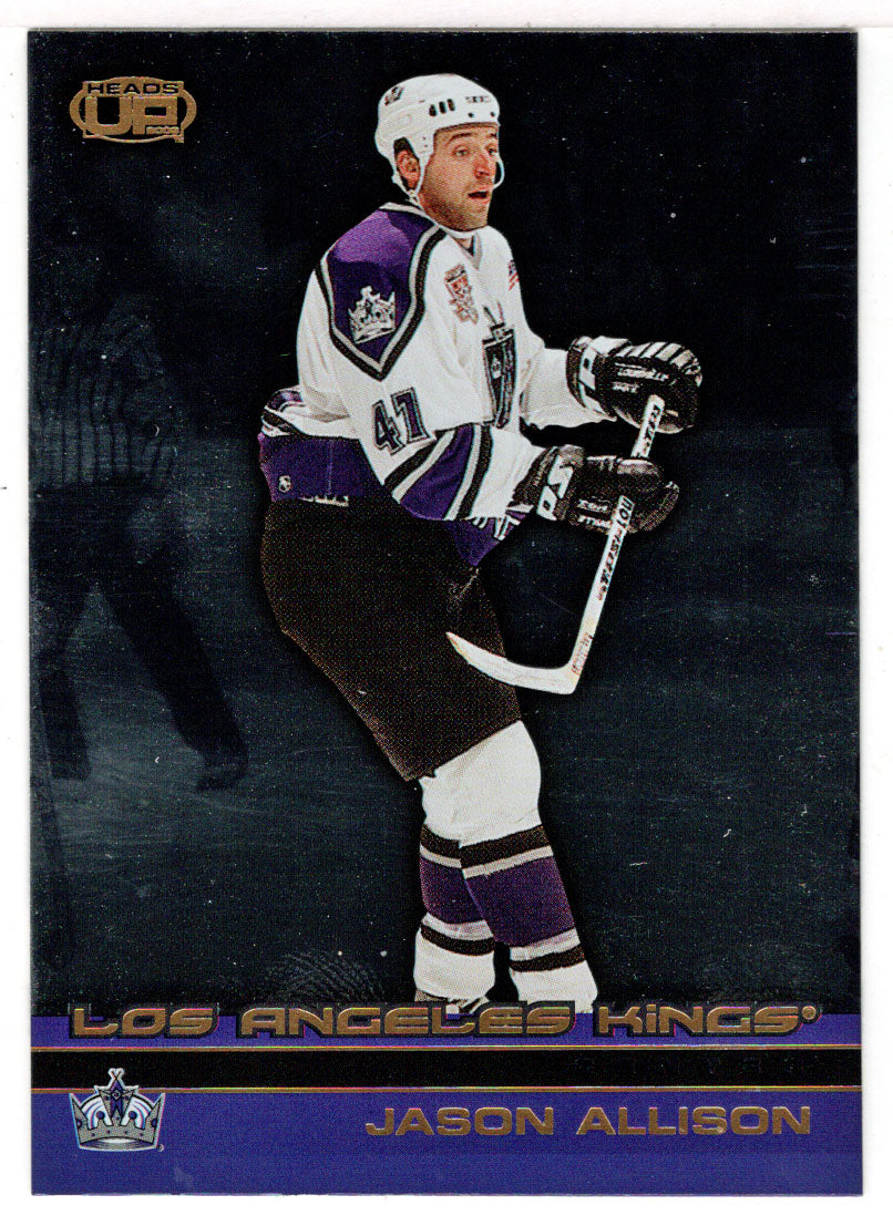 Jason Allison - Los Angeles Kings (NHL Hockey Card) 2002-03 Heads Up # 55 Mint