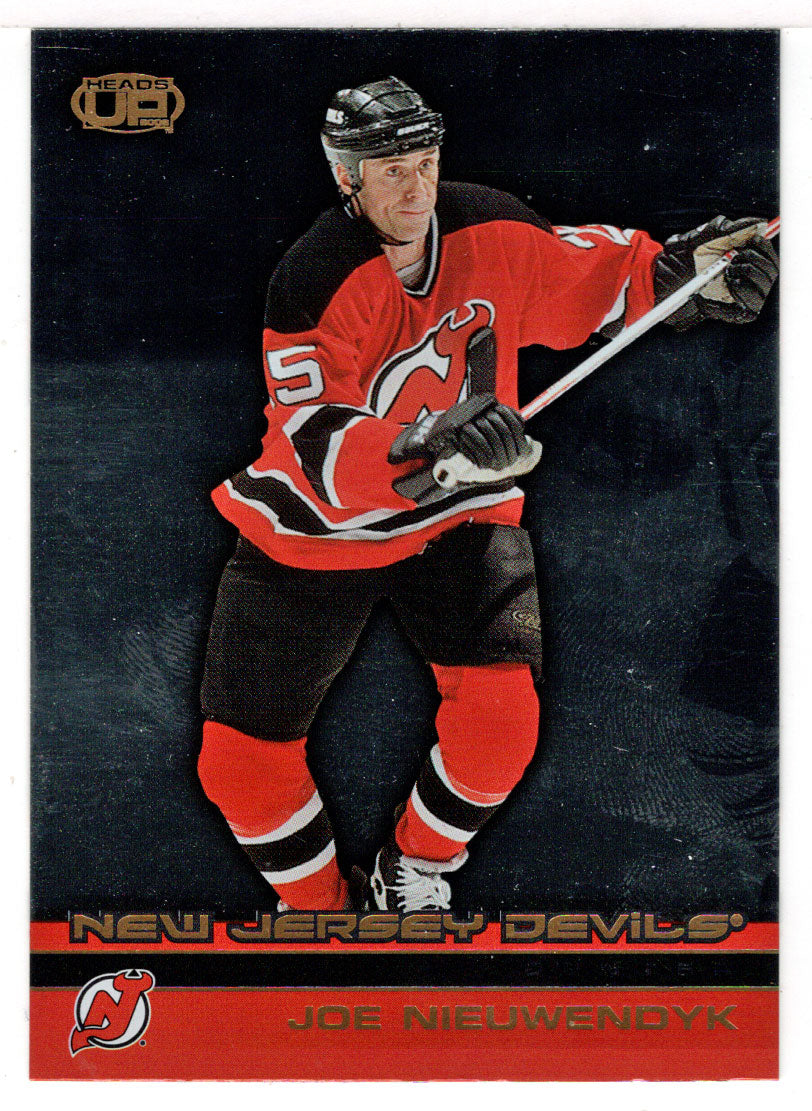 Joe Nieuwendyk - New Jersey Devils (NHL Hockey Card) 2002-03 Heads Up # 72 Mint