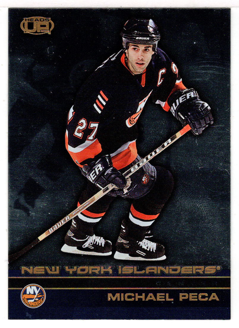 Michael Peca - New York Islanders (NHL Hockey Card) 2002-03 Heads Up # 75 Mint