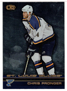 Chris Pronger - St. Louis Blues (NHL Hockey Card) 2002-03 Heads Up # 104 Mint