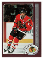 Tony Amonte - Chicago Blackhawks (NHL Hockey Card) 2002-03 O-Pee-Chee # 9 Mint