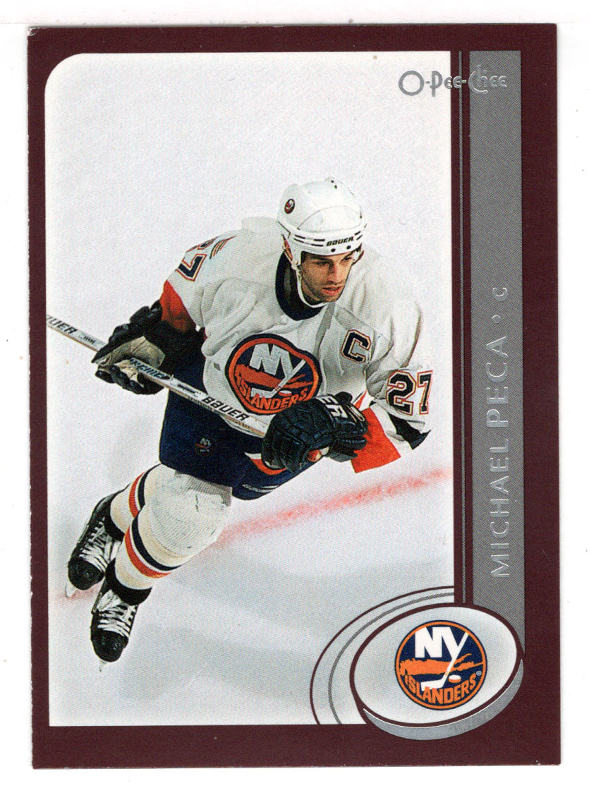 Michael Peca - New York Islanders (NHL Hockey Card) 2002-03 O-Pee-Chee # 15 Mint