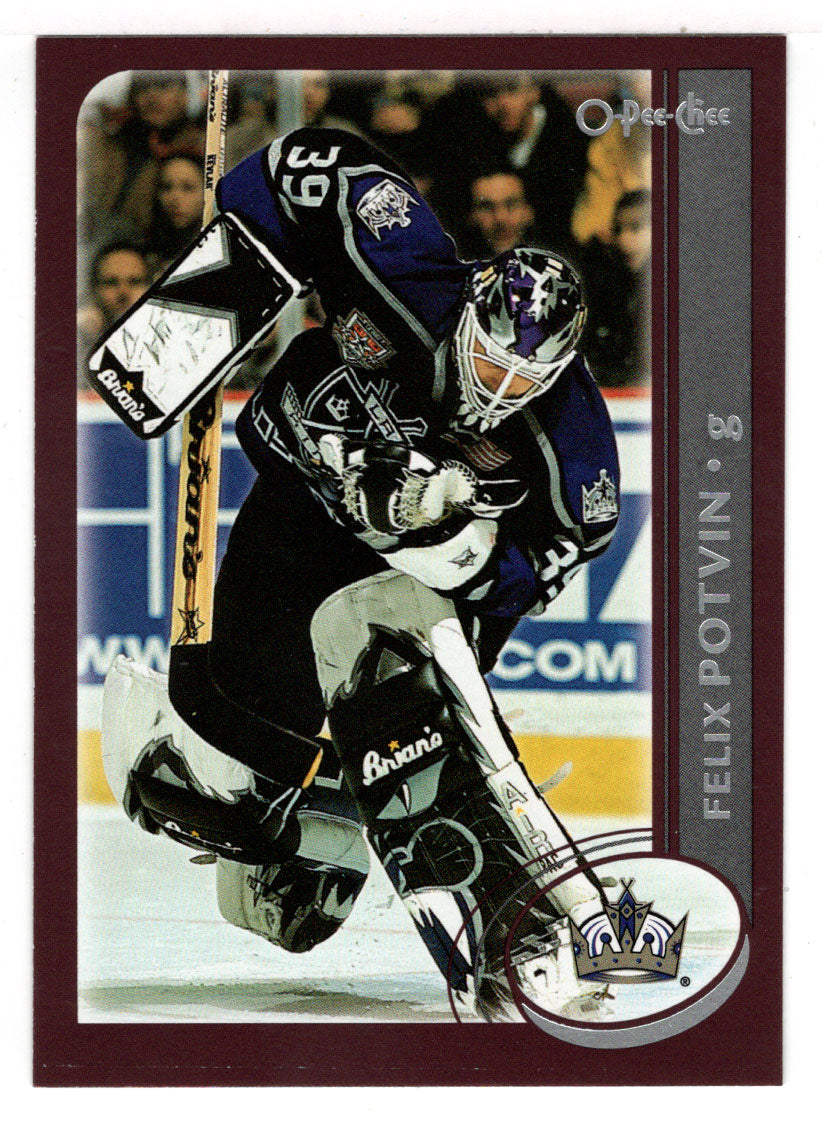 Felix Potvin - Los Angeles Kings (NHL Hockey Card) 2002-03 O-Pee-Chee # 18 Mint