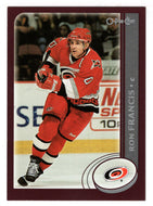 Ron Francis - Carolina Hurricanes (NHL Hockey Card) 2002-03 O-Pee-Chee # 19 Mint