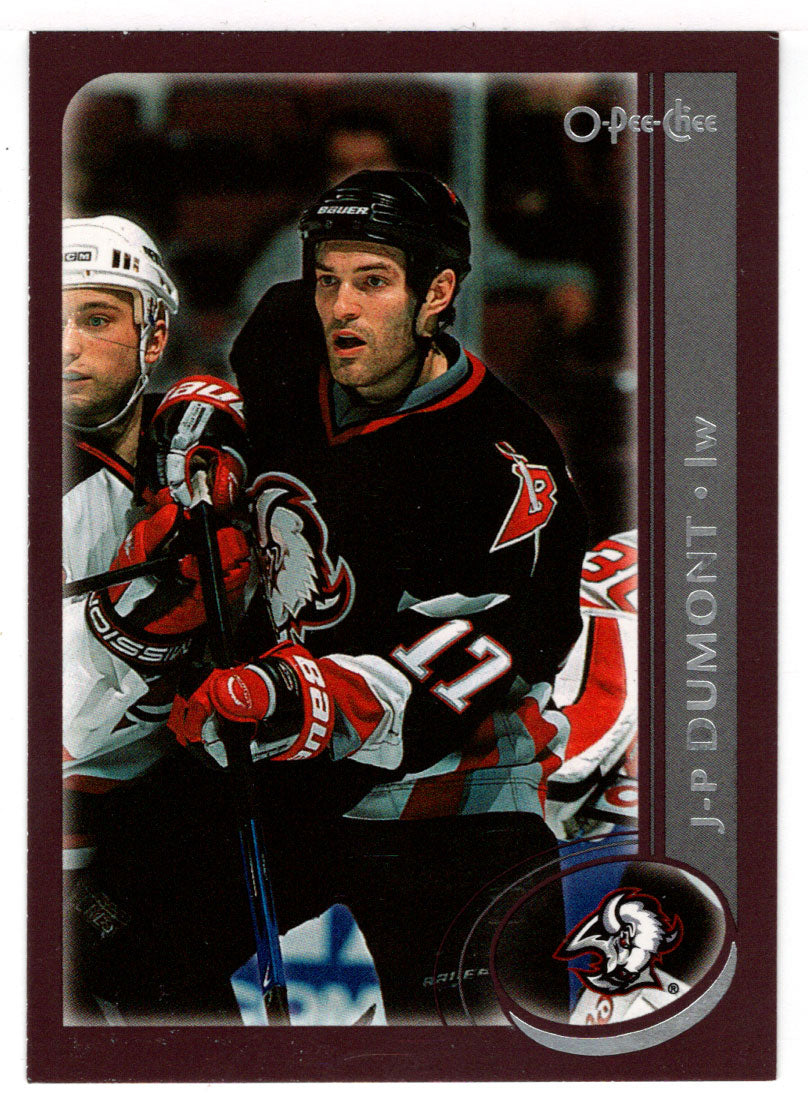 J-P Dumont - Buffalo Sabres (NHL Hockey Card) 2002-03 O-Pee-Chee # 30 Mint