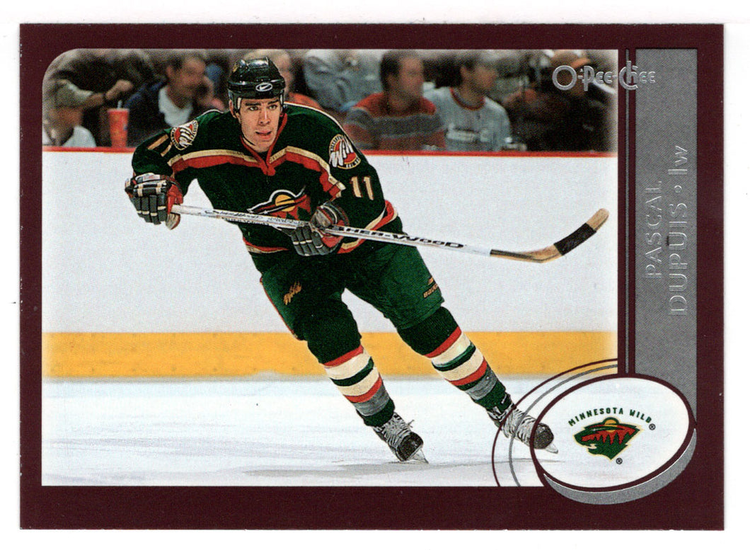 Pascal Dupuis - Minnesota Wild (NHL Hockey Card) 2002-03 O-Pee-Chee # 56 Mint
