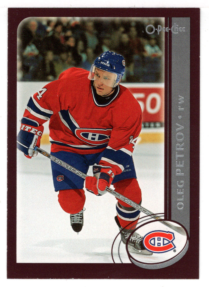 Oleg Petrov - Montreal Canadiens (NHL Hockey Card) 2002-03 O-Pee-Chee # 84 Mint