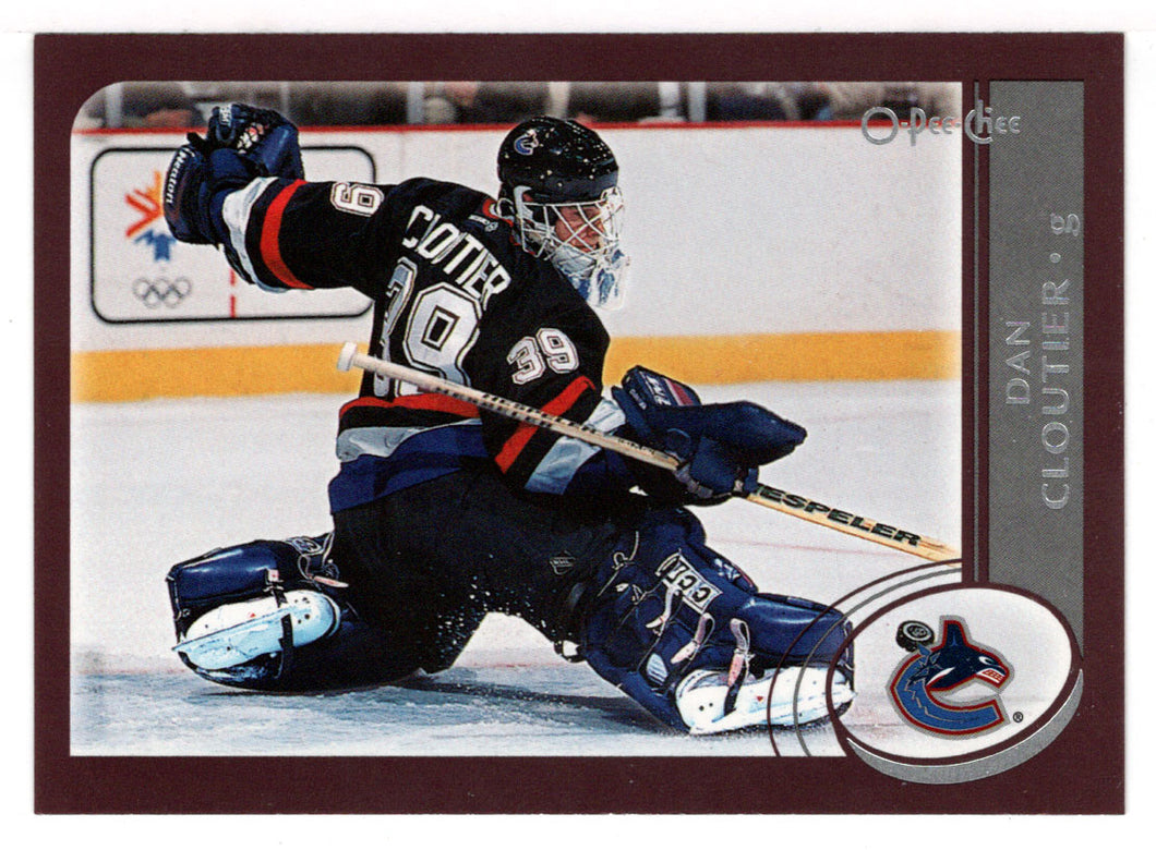 Dan Cloutier - Vancouver Canucks (NHL Hockey Card) 2002-03 O-Pee-Chee # 102 Mint