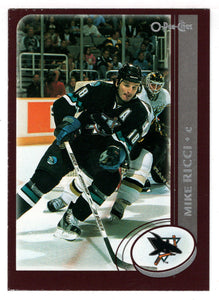 Mike Ricci - San Jose Sharks (NHL Hockey Card) 2002-03 O-Pee-Chee # 107 Mint