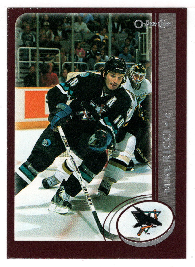 Mike Ricci - San Jose Sharks (NHL Hockey Card) 2002-03 O-Pee-Chee # 107 Mint