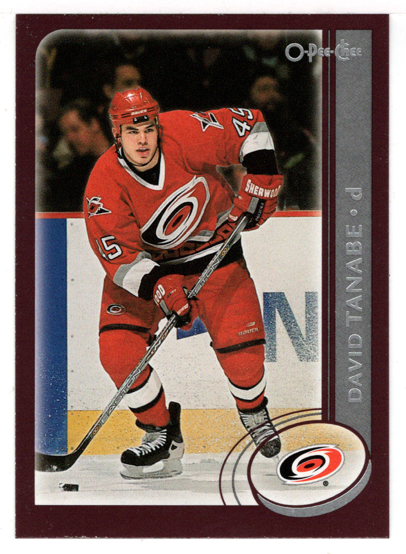 Dave Tanabe - Carolina Hurricanes (NHL Hockey Card) 2002-03 O-Pee-Chee # 119 Mint