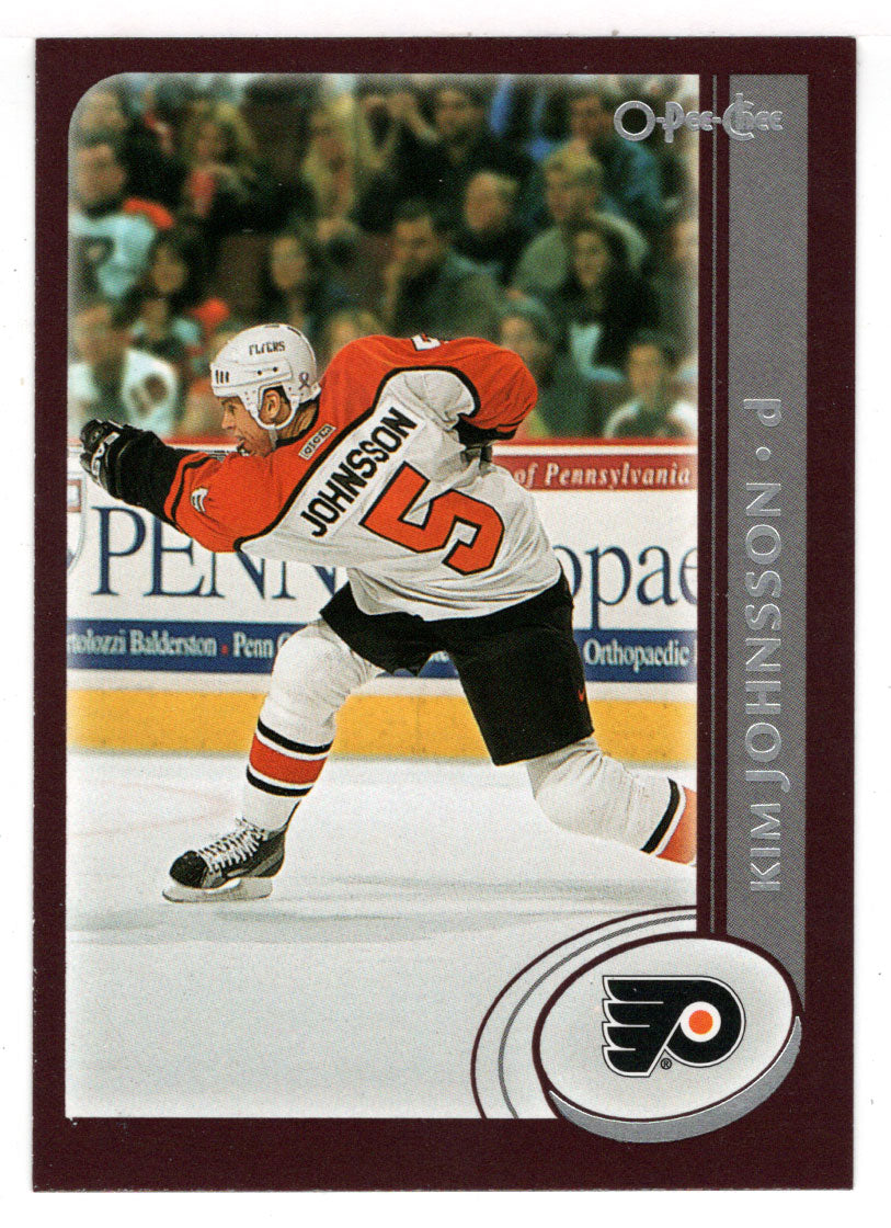Kim Johnsson - Philadelphia Flyers (NHL Hockey Card) 2002-03 O-Pee-Chee # 140 Mint