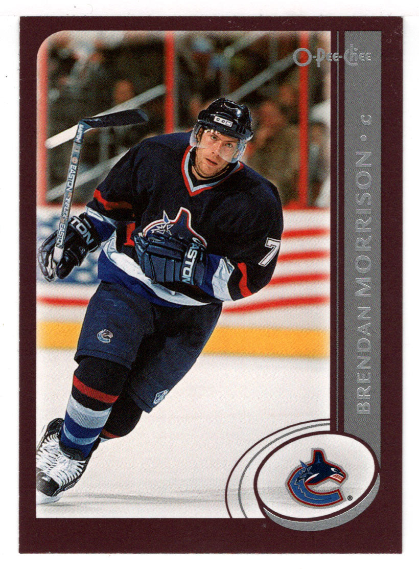 Brendan Morrison - Vancouver Canucks (NHL Hockey Card) 2002-03 O-Pee-Chee # 149 Mint