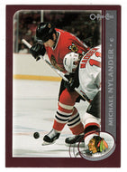 Michael Nylander - Chicago Blackhawks (NHL Hockey Card) 2002-03 O-Pee-Chee # 154 Mint