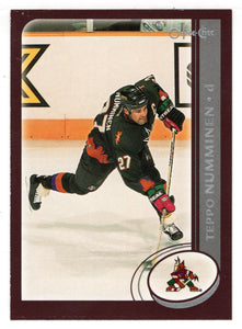 Teppo Numminen - Phoenix Coyotes (NHL Hockey Card) 2002-03 O-Pee-Chee # 158 Mint