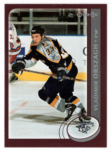 Vladimir Orszagh - Nashville Predators (NHL Hockey Card) 2002-03 O-Pee-Chee # 159 Mint