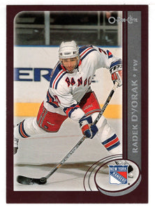 Radek Dvorak - New York Rangers (NHL Hockey Card) 2002-03 O-Pee-Chee # 178 Mint
