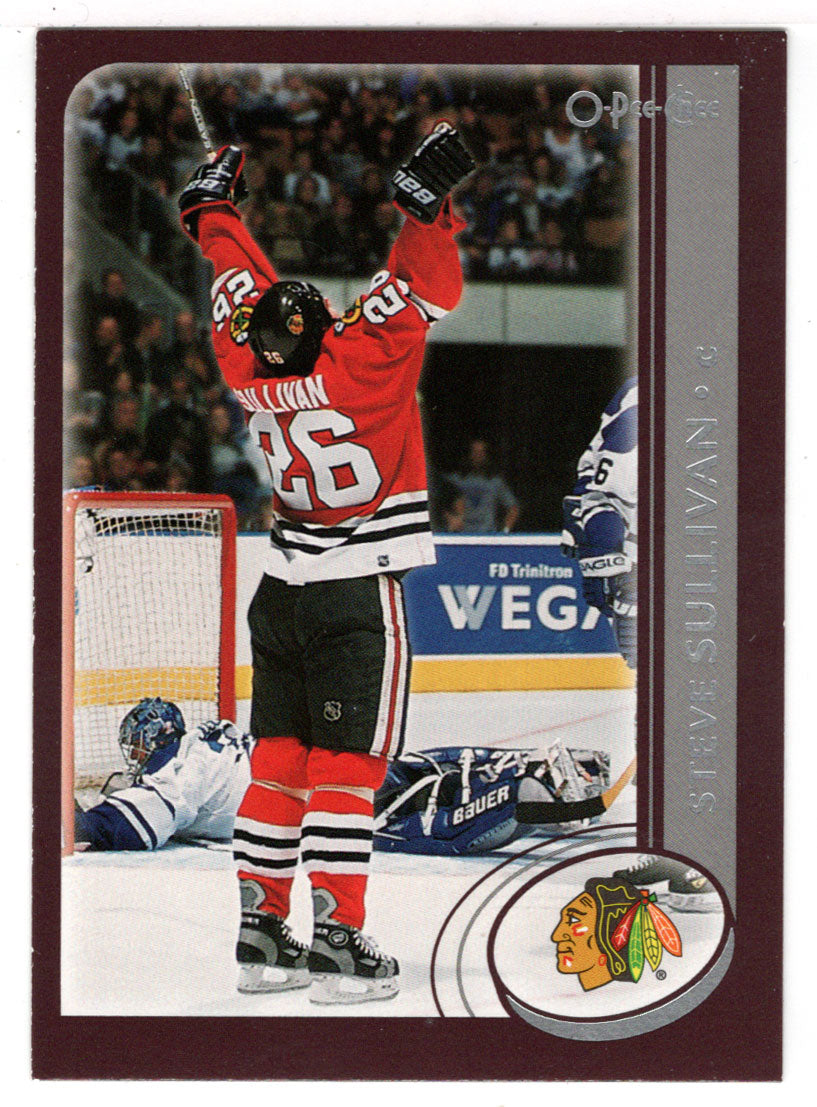 Steve Sullivan - Chicago Blackhawks (NHL Hockey Card) 2002-03 O-Pee-Chee # 179 Mint