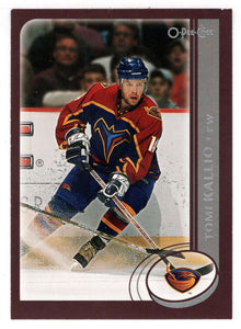 Tomi Kallio - Atlanta Thrashers (NHL Hockey Card) 2002-03 O-Pee-Chee # 181 Mint