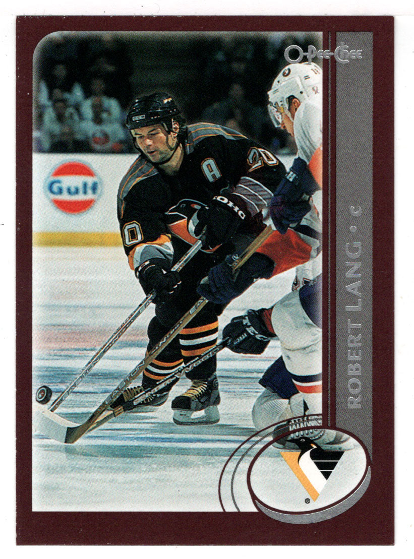 Robert Lang - Pittsburgh Penguins (NHL Hockey Card) 2002-03 O-Pee-Chee # 182 Mint