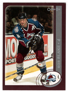 Rob Blake - Colorado Avalanche (NHL Hockey Card) 2002-03 O-Pee-Chee # 203 Mint