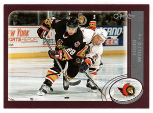 Todd White - Ottawa Senators (NHL Hockey Card) 2002-03 O-Pee-Chee # 204 Mint