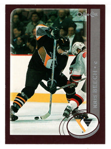 Kris Beech - Pittsburgh Penguins (NHL Hockey Card) 2002-03 O-Pee-Chee # 214 Mint