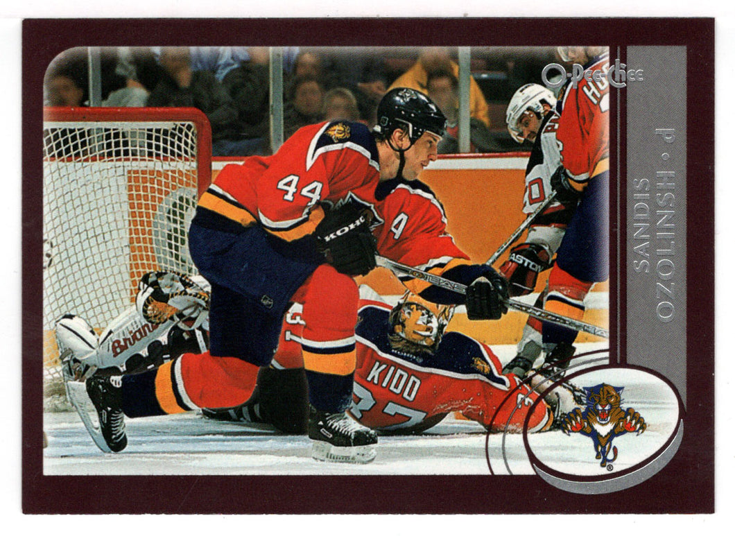 Sandis Ozolinsh - Florida Panthers (NHL Hockey Card) 2002-03 O-Pee-Chee # 215 Mint