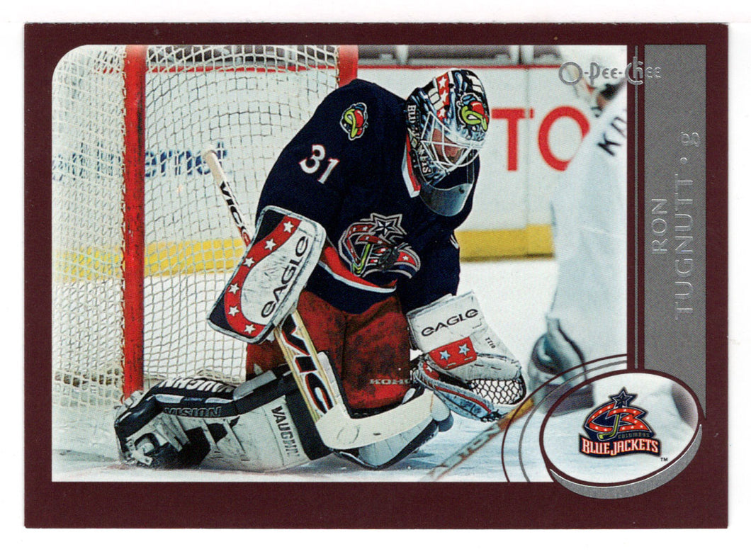 Ron Tugnutt - Columbus Blue Jackets (NHL Hockey Card) 2002-03 O-Pee-Chee # 216 Mint