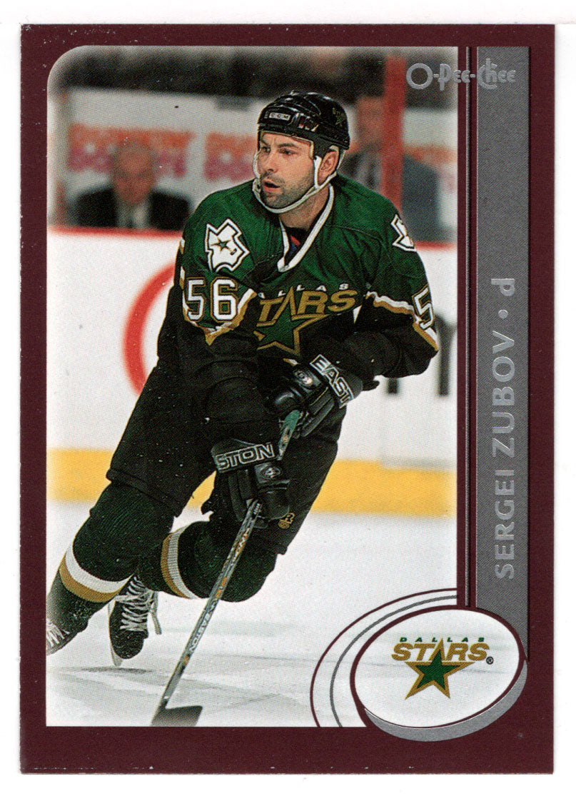 Sergei Zubov - Dallas Stars (NHL Hockey Card) 2002-03 O-Pee-Chee # 225 Mint