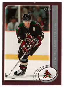 Claude Lemieux - Phoenix Coyotes (NHL Hockey Card) 2002-03 O-Pee-Chee # 227 Mint