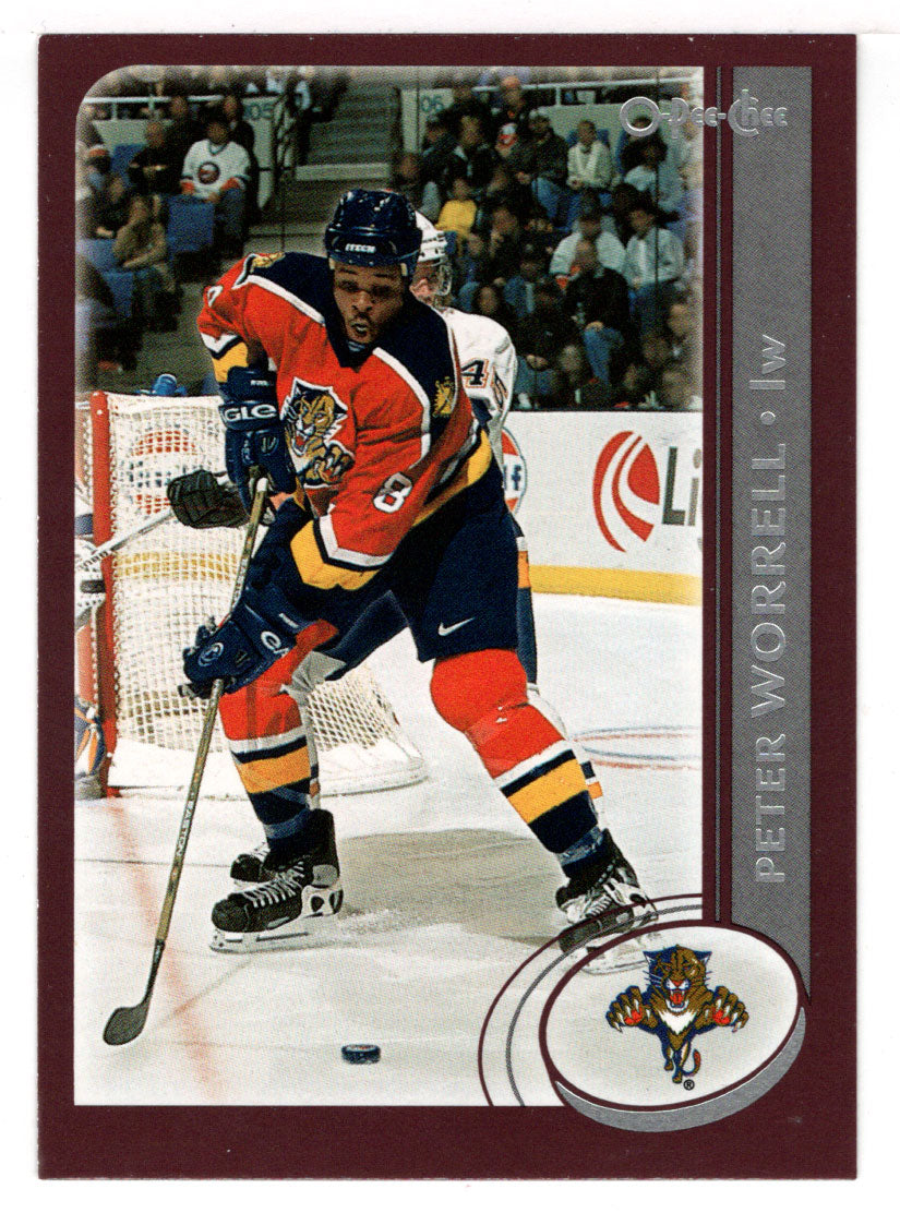 Peter Worrell - Florida Panthers (NHL Hockey Card) 2002-03 O-Pee-Chee # 241 Mint