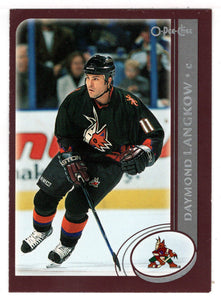 Daymond Langkow - Phoenix Coyotes (NHL Hockey Card) 2002-03 O-Pee-Chee # 244 Mint