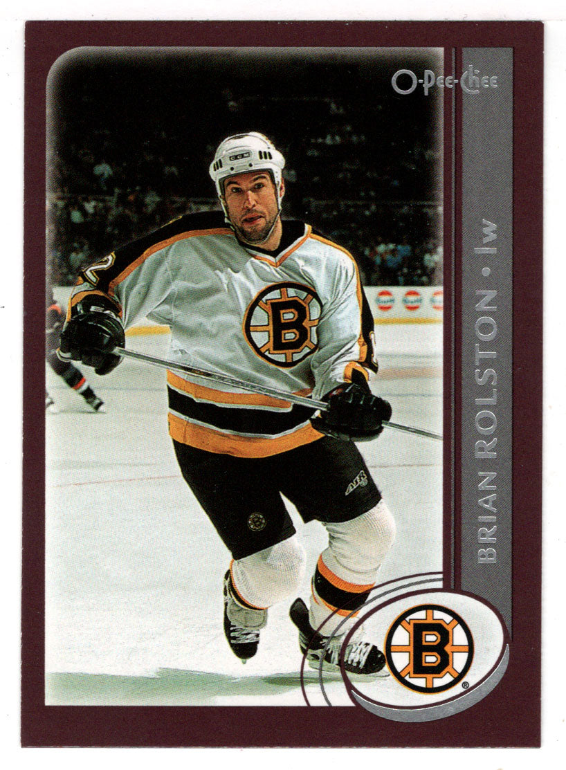 Brian Rolston - Boston Bruins (NHL Hockey Card) 2002-03 O-Pee-Chee # 250 Mint