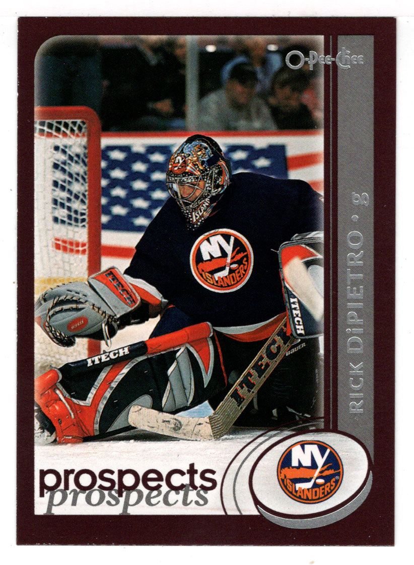 Rick Dipietro - New York Islanders - Prospects (NHL Hockey Card) 2002-03 O-Pee-Chee # 265 Mint