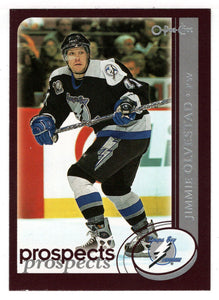 Jimmie Olvestad - Tampa Bay Lightning - Prospects (NHL Hockey Card) 2002-03 O-Pee-Chee # 277 Mint