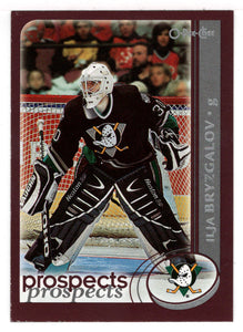 Ilja Bryzgalov - Anaheim Ducks - Prospects (NHL Hockey Card) 2002-03 O-Pee-Chee # 279 Mint